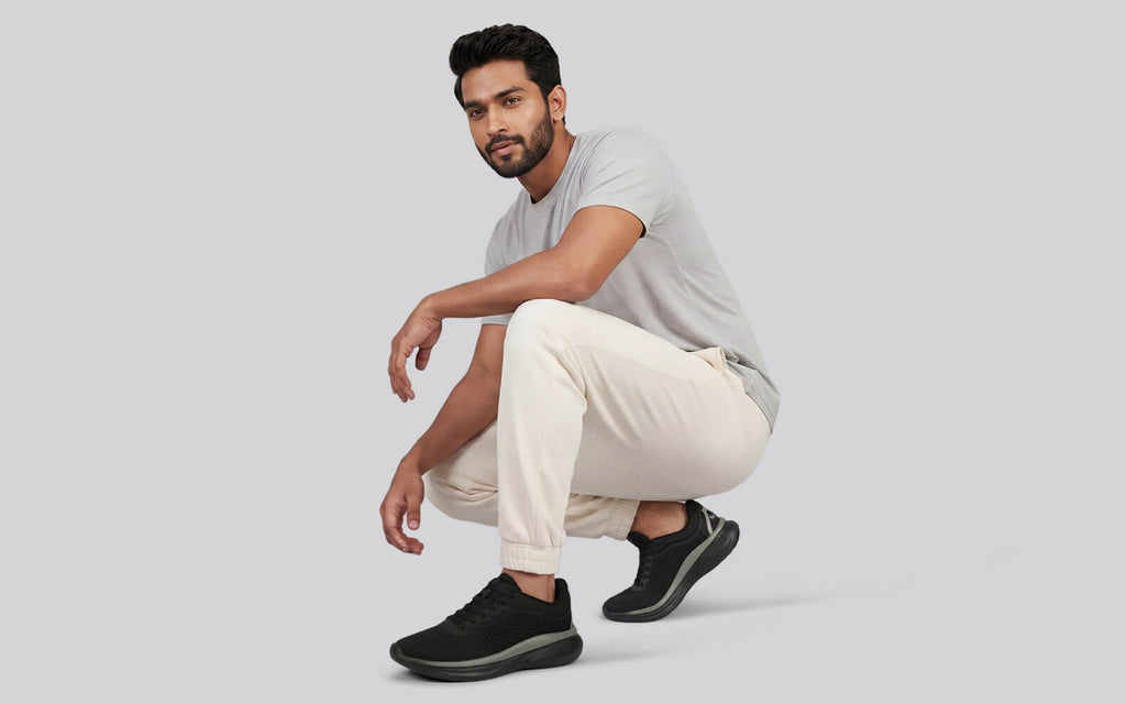 Rapid Breeze Rally Sneakers for Men : Black