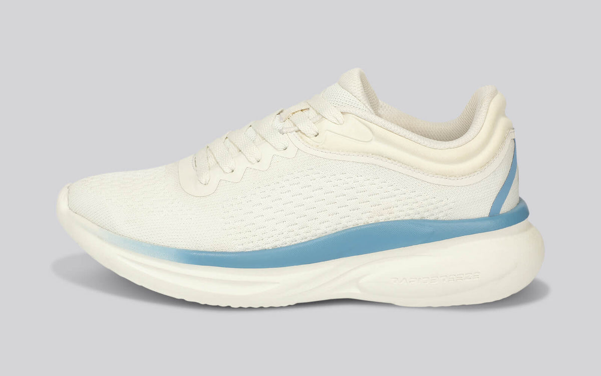 Rapid Breeze Rally Sneakers for Men : Ivory