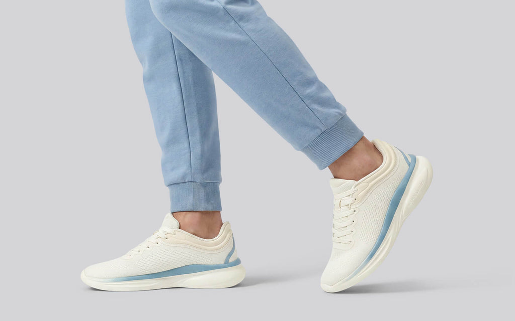 Rapid Breeze Rally Sneakers for Men : Ivory