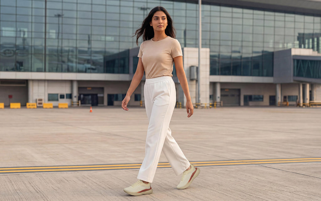 Rapid Breeze Rally Sneakers for Women : Ecru