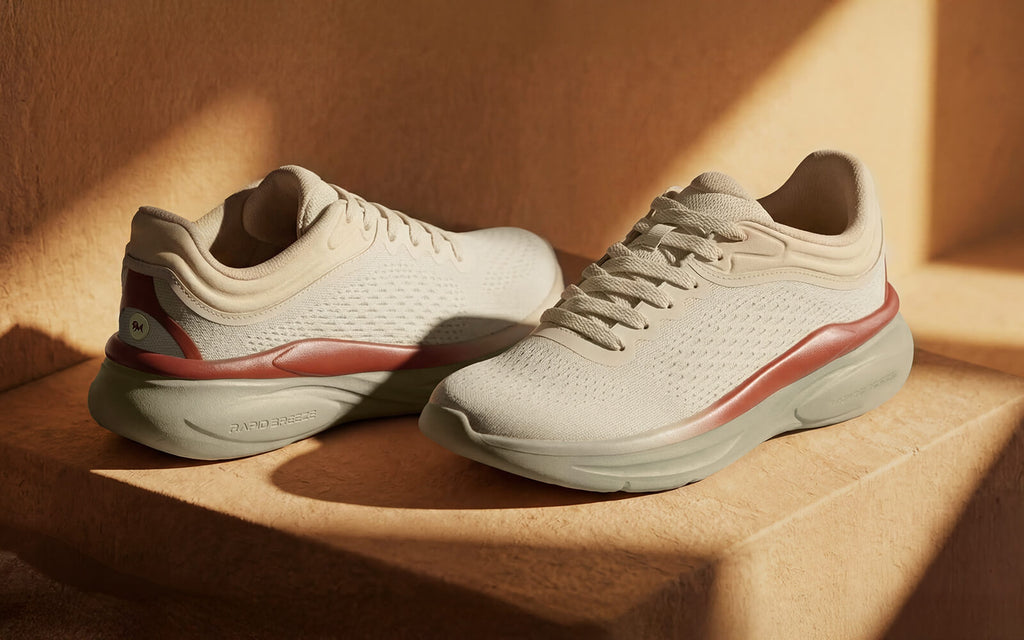 Rapid Breeze Rally Sneakers for Women : Ecru