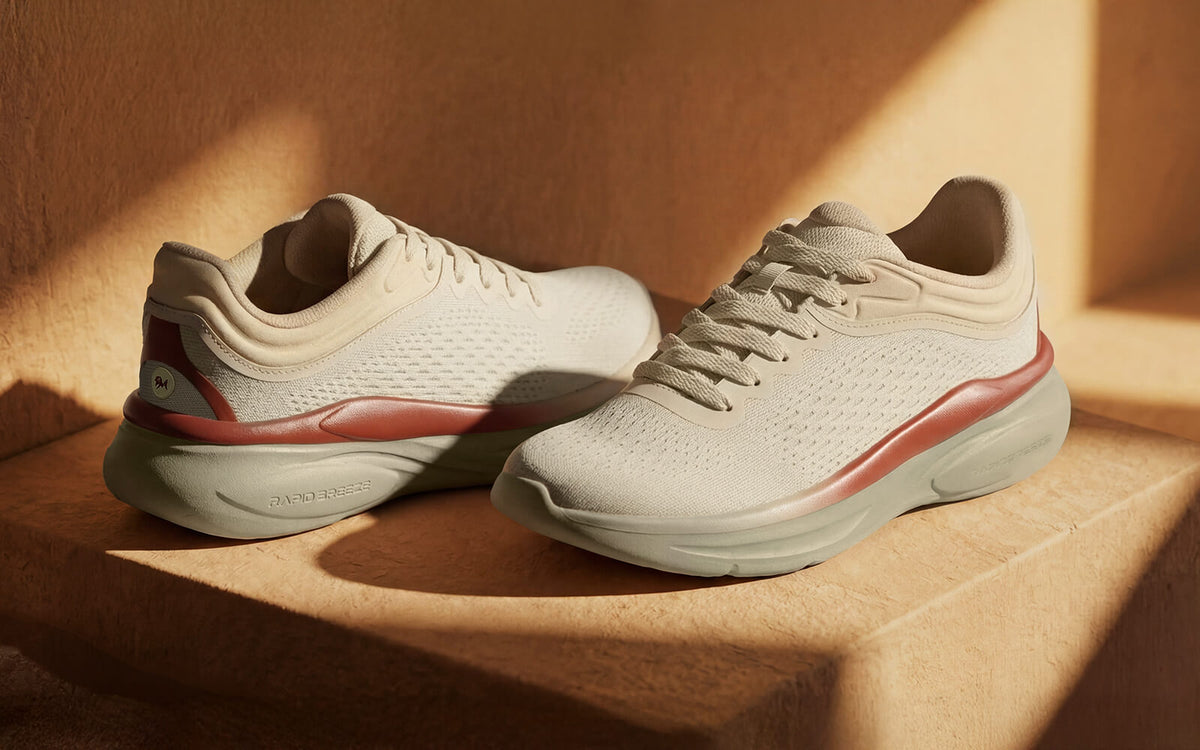 Rapid Breeze Rally Sneakers for Women : Ecru