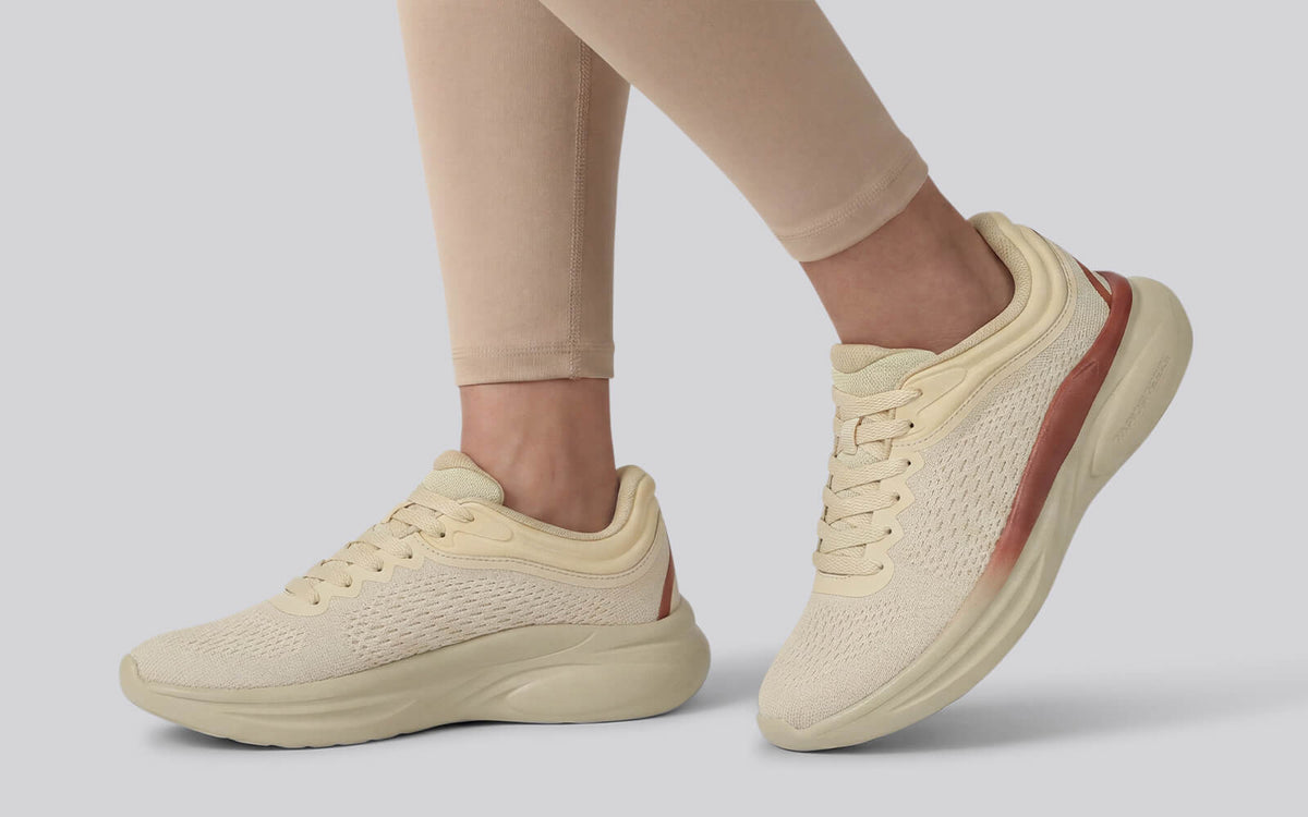 Rapid Breeze Rally Sneakers for Women : Ecru