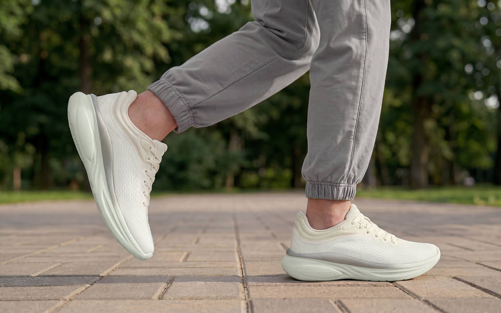 Rapid Breeze Rally Sneakers for Women : Ivory Green