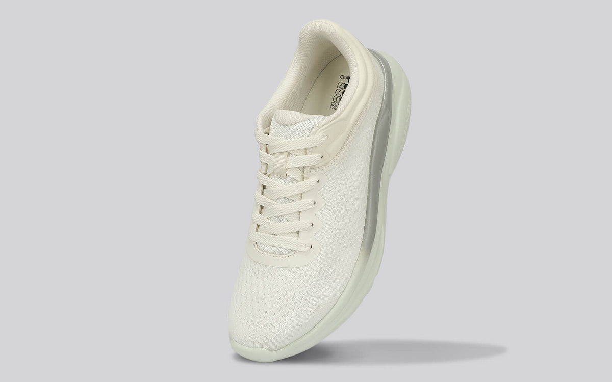 Rapid Breeze Rally Sneakers for Women : Ivory Green