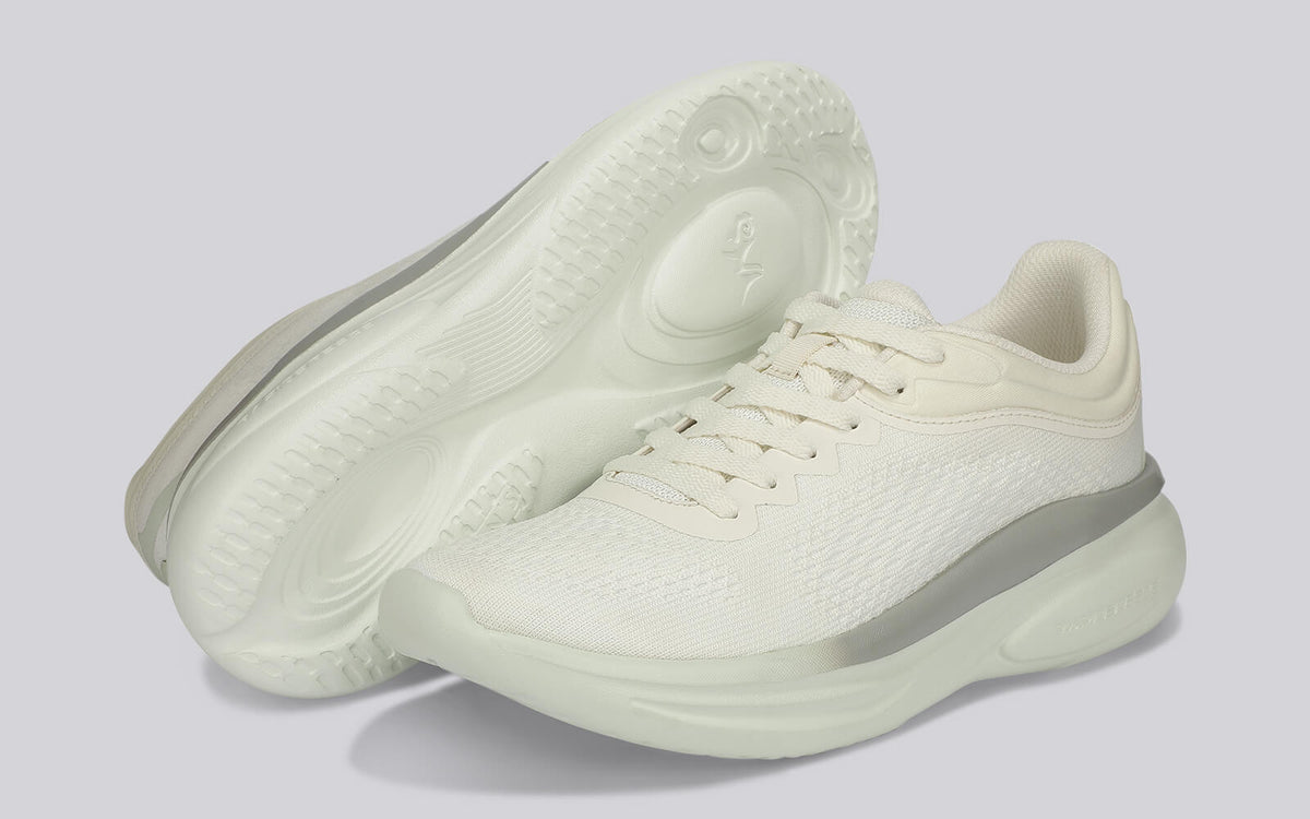 Rapid Breeze Rally Sneakers for Women : Ivory Green