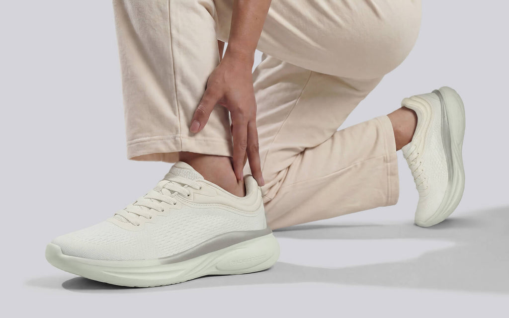 Rapid Breeze Rally Sneakers for Women : Ivory Green