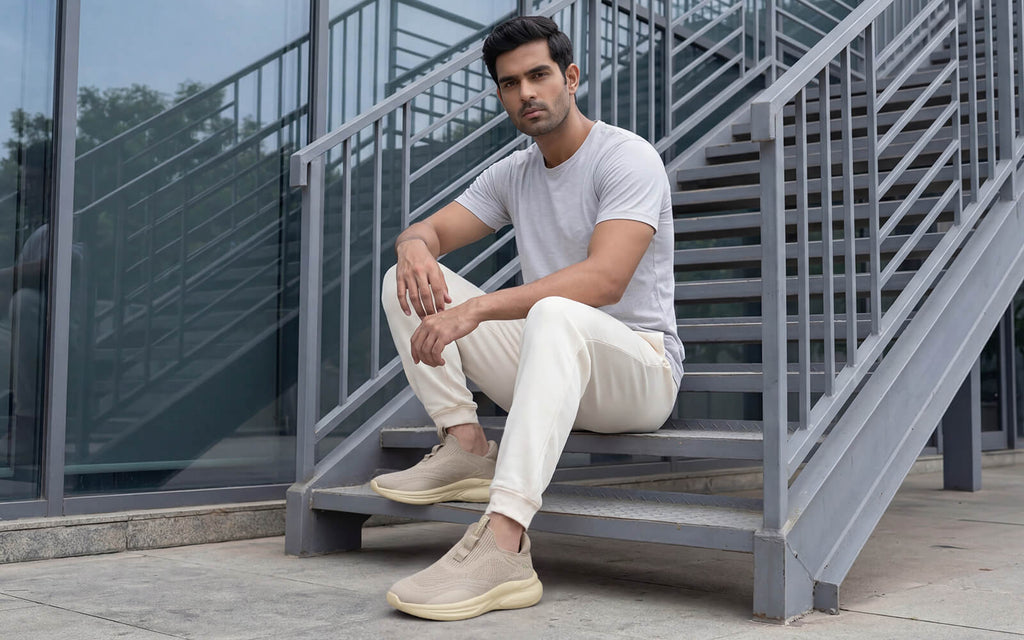 Rapid Breeze Vigor Slip Ons For Men : Goat