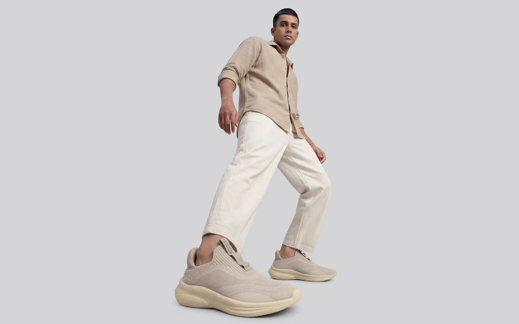 Rapid Breeze Vigor Slip Ons For Men : Goat