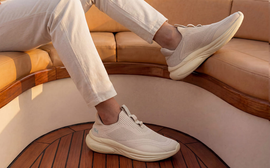 Rapid Breeze Vigor Slip Ons For Men : Goat
