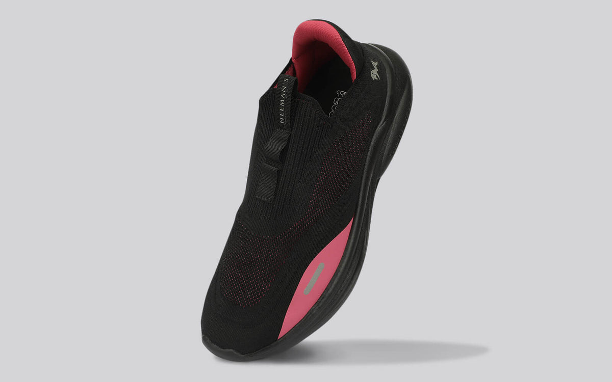 Rapid Breeze Vigor Slip Ons For Women : Black