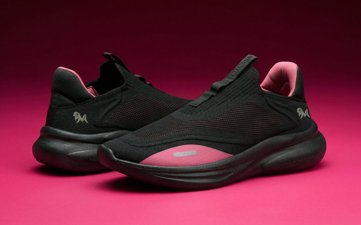 Rapid Breeze Vigor Slip Ons For Women : Black