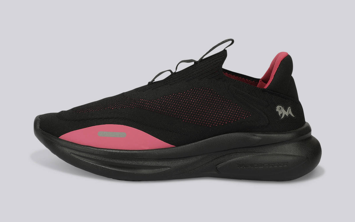 Rapid Breeze Vigor Slip Ons For Women : Black
