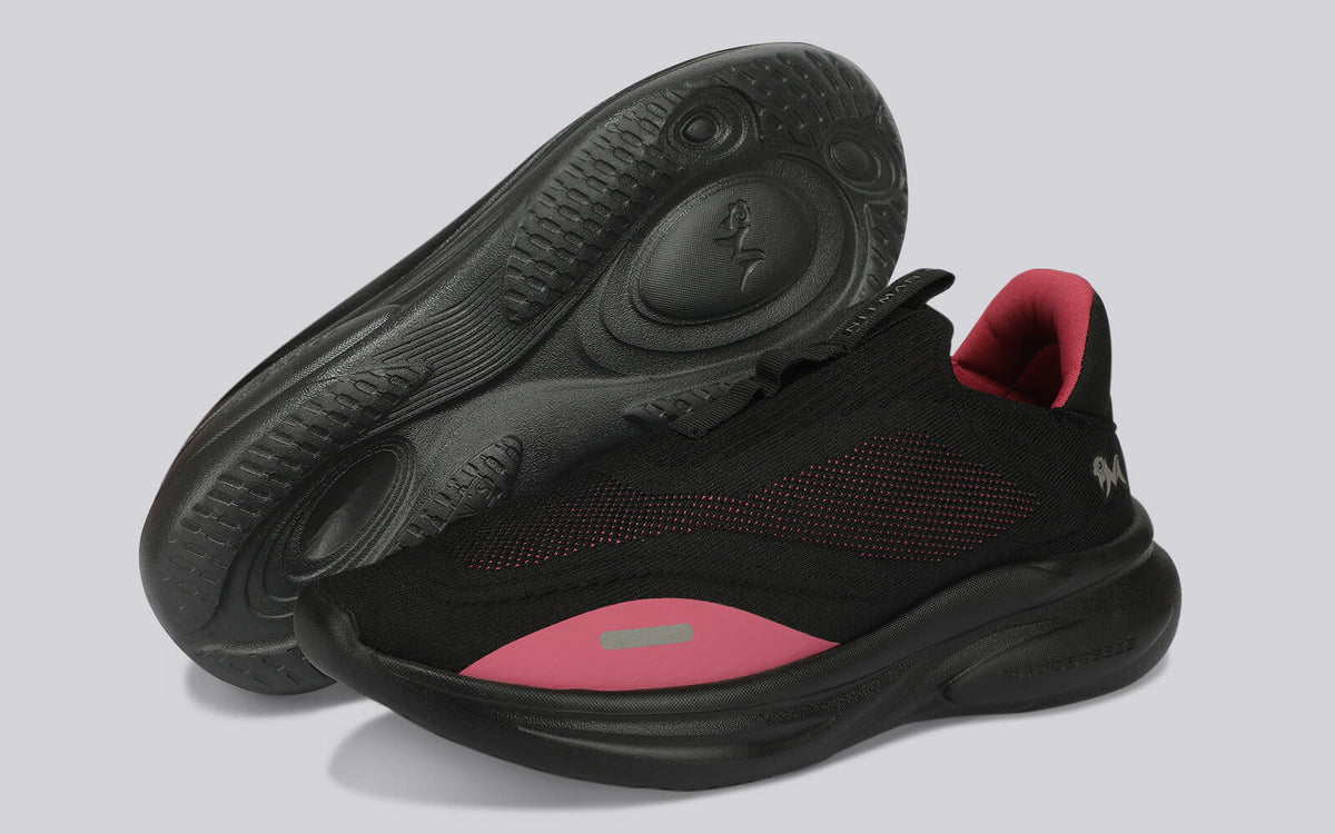 Rapid Breeze Vigor Slip Ons For Women : Black