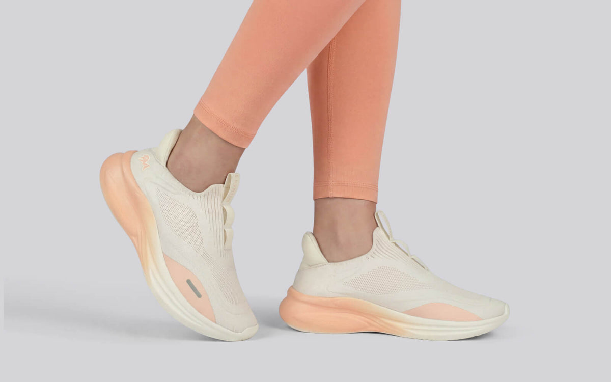 Rapid Breeze Vigor Slip Ons For Women : Ivory