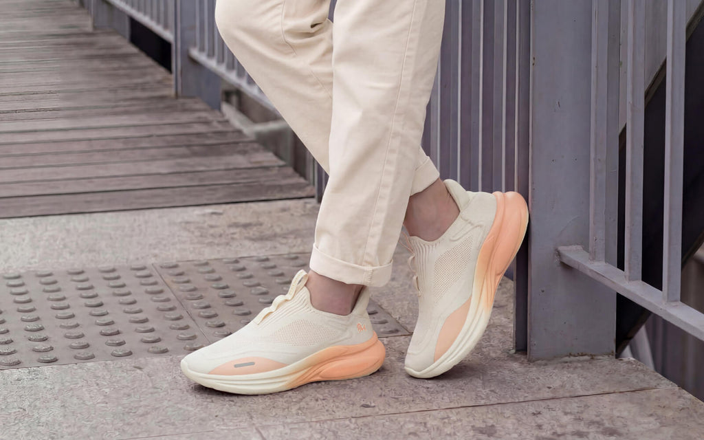 Rapid Breeze Vigor Slip Ons For Women : Ivory