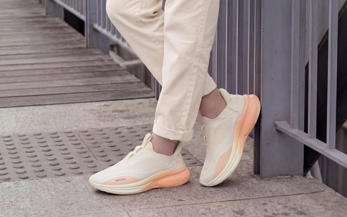 Rapid Breeze Vigor Slip Ons For Women : Ivory