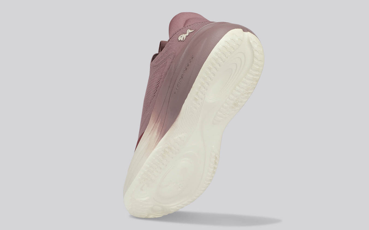 Rapid Breeze Vigor Slip Ons For Women : Mauve Ivory
