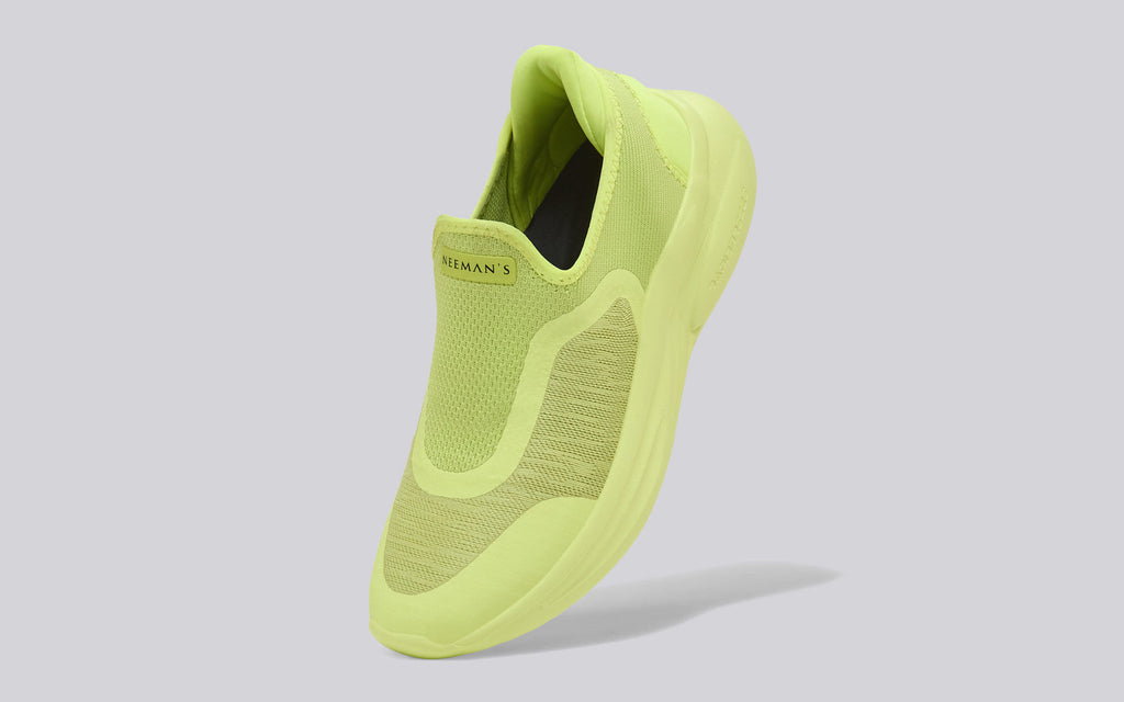 Rapid Breeze Pulsatile Slip Ons for Women : Lime