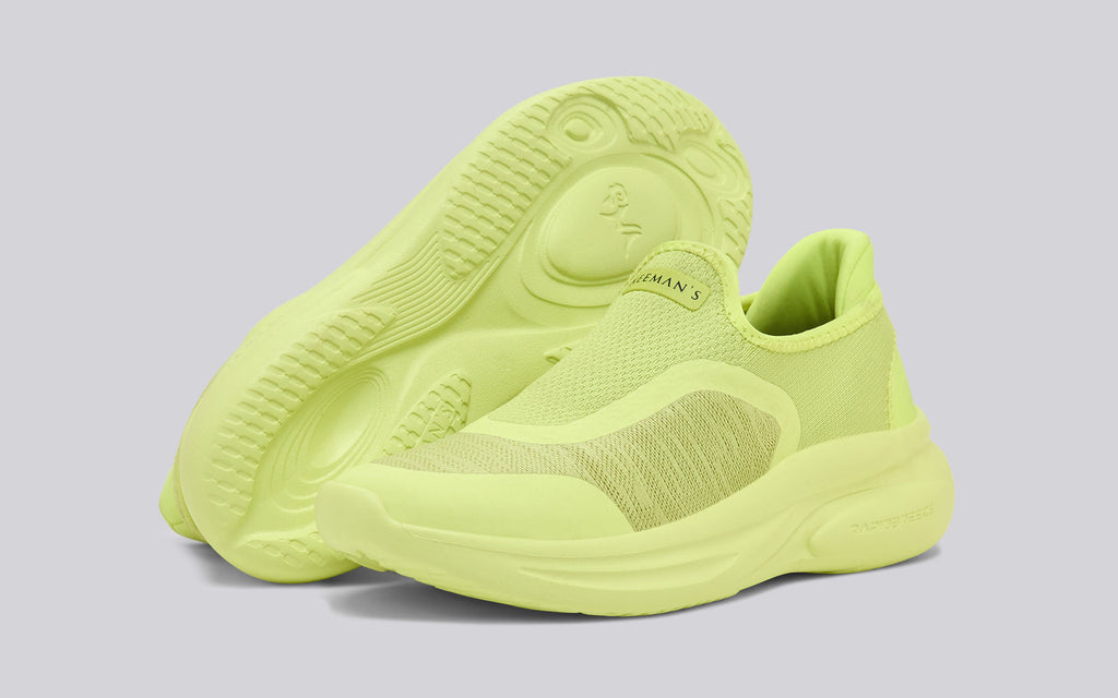 Rapid Breeze Pulsatile Slip Ons for Women : Lime