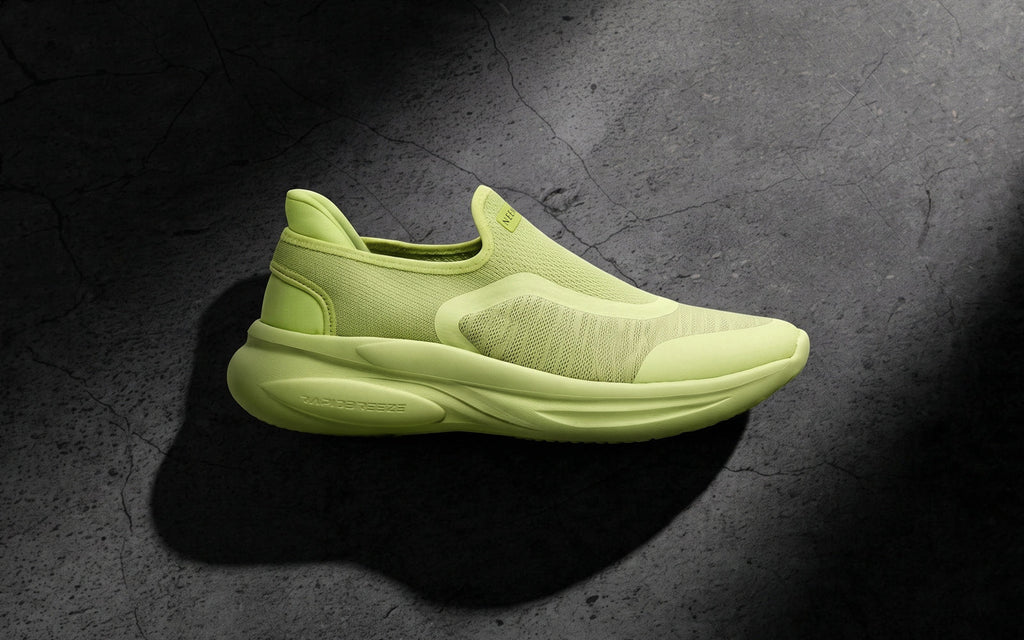 Rapid Breeze Pulsatile Slip Ons for Women : Lime