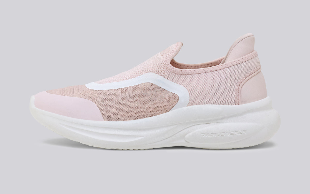 Rapid Breeze Pulsatile Slip Ons for Women : Pink