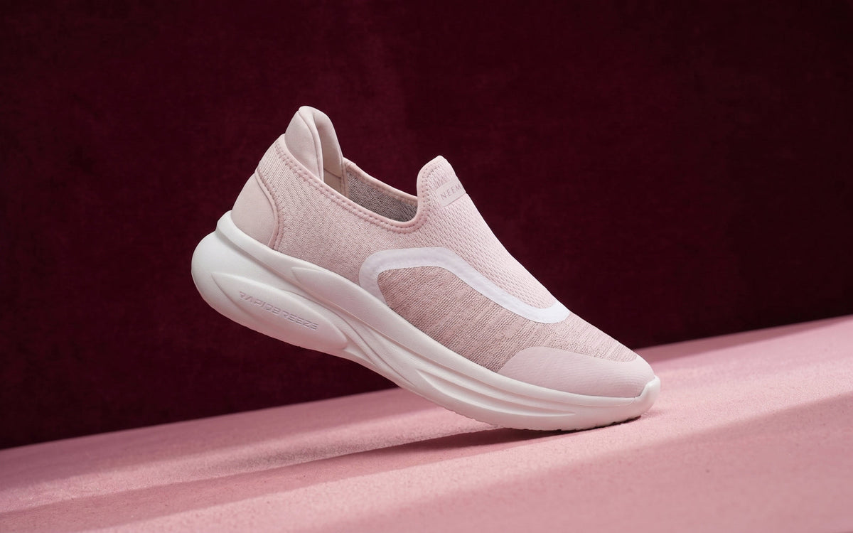 Rapid Breeze Pulsatile Slip Ons for Women : Pink
