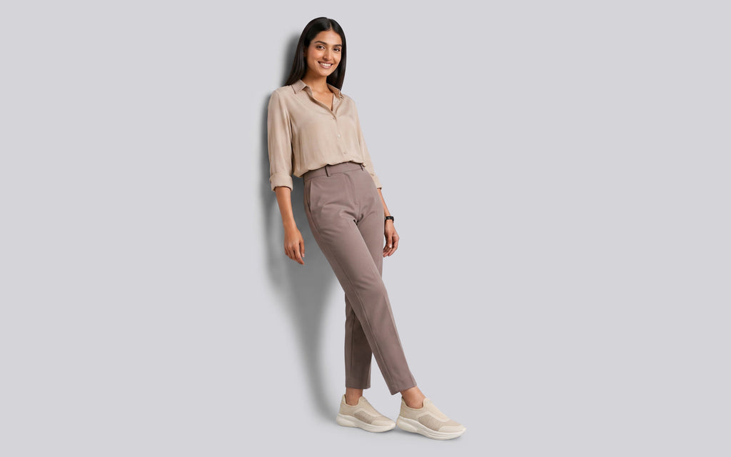 Rapid Breeze Pulsatile Slip Ons for Women : Ivory