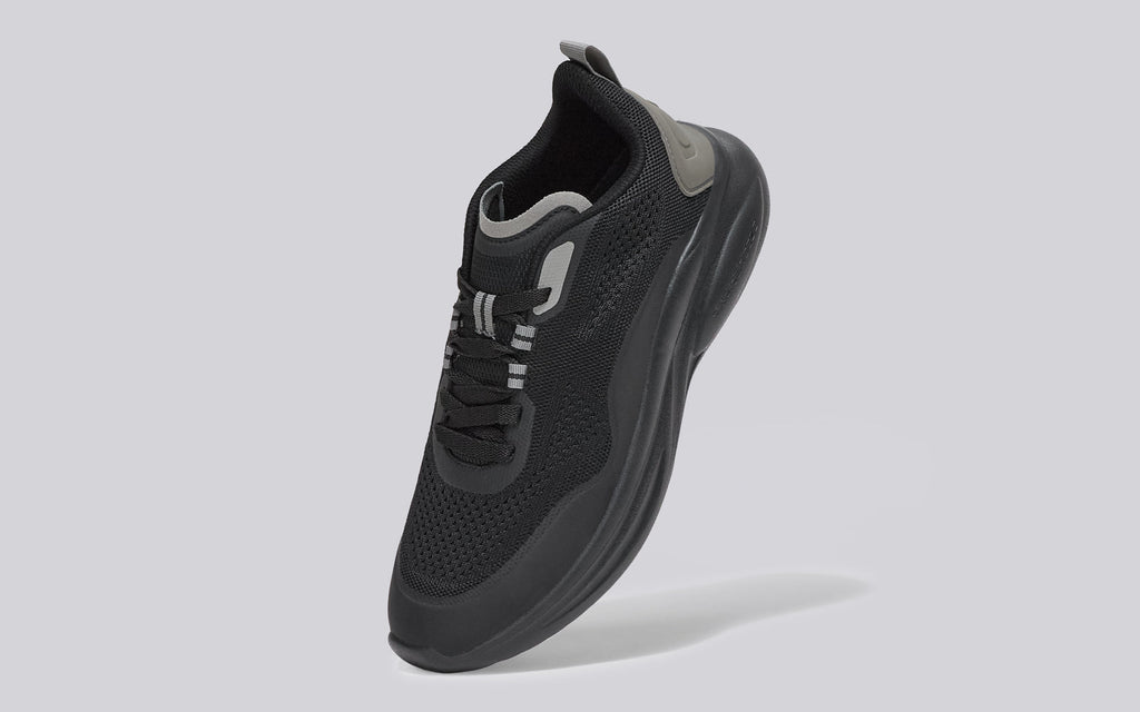 Rapid Breeze Serene Lace Ups for Men : Black