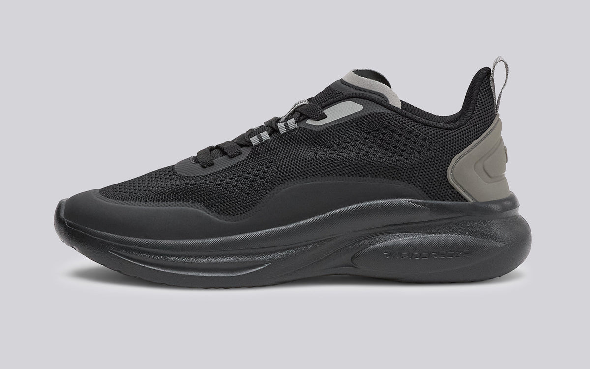 Rapid Breeze Serene Lace Ups for Men : Black