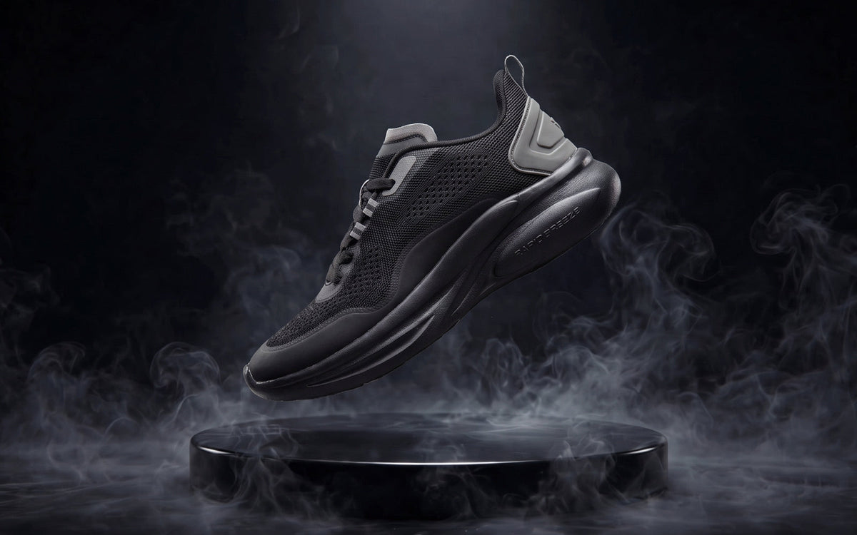 Rapid Breeze Serene Lace Ups for Men : Black