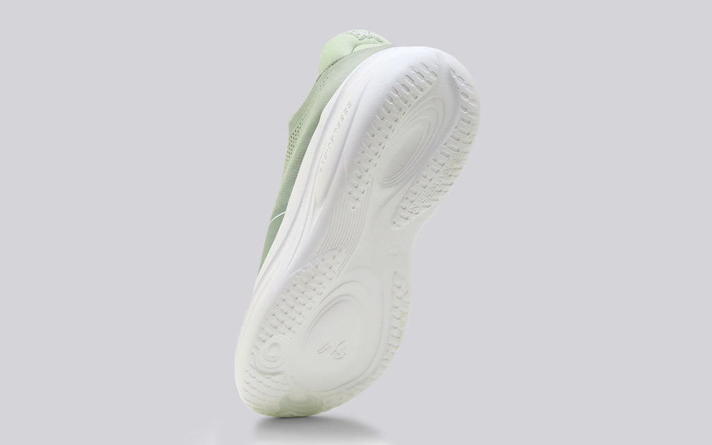 Rapid Breeze Streak Slip Ons for Women : Green