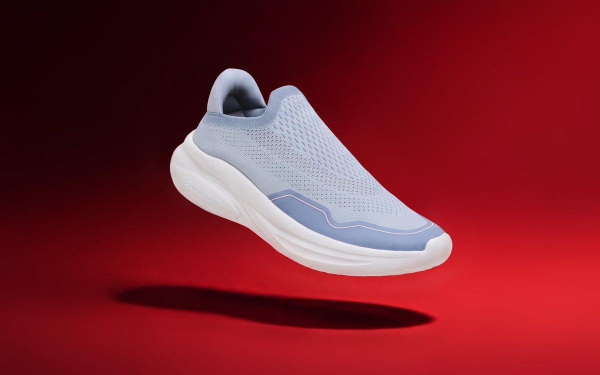 Rapid Breeze Streak Slip Ons for Women : Blue