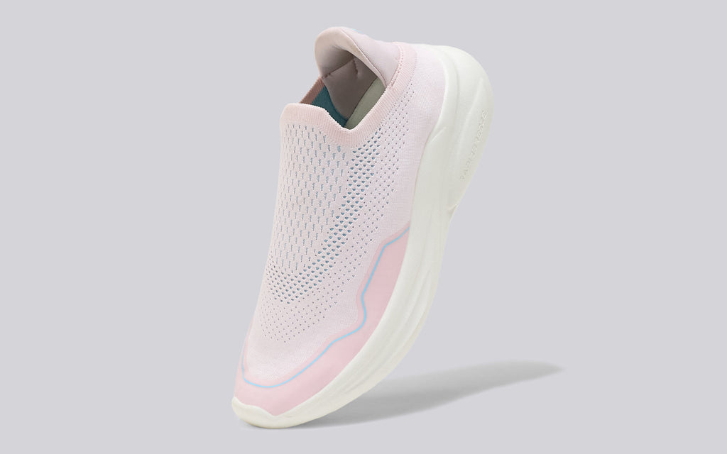 Rapid Breeze Streak Slip Ons for Women : Pink