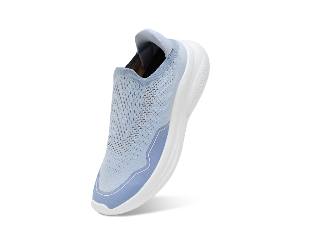 Rapid Breeze Streak Slip Ons for Women : Blue