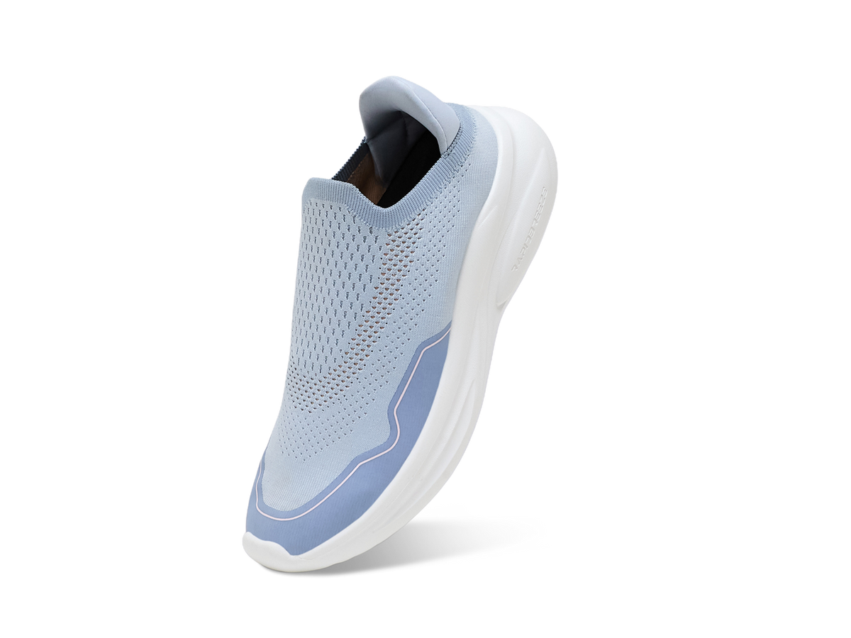 Rapid Breeze Streak Slip Ons for Women : Blue