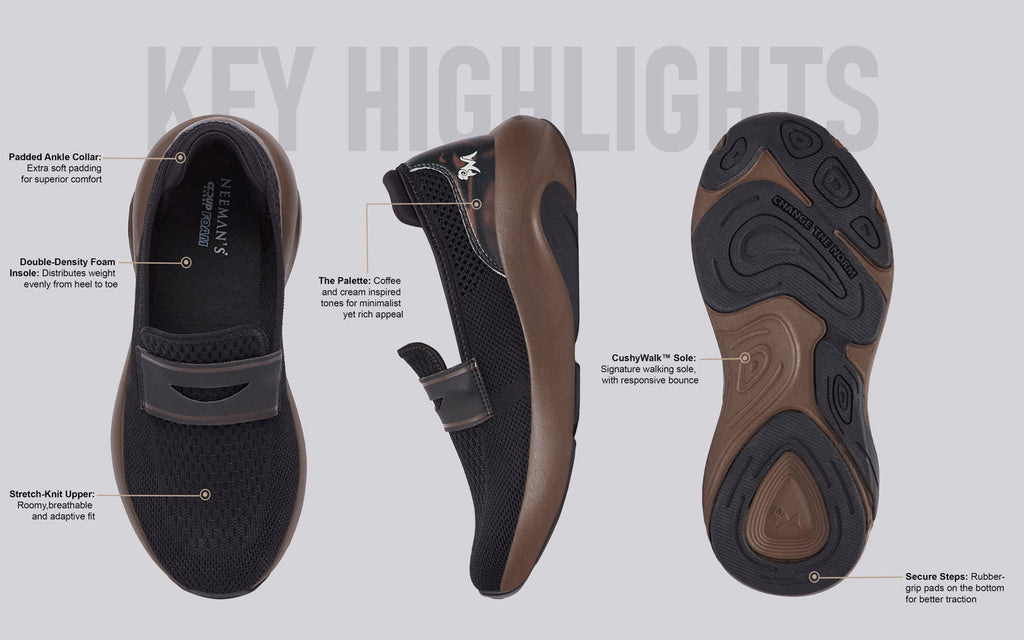 The Loaker For Women : Black Brown