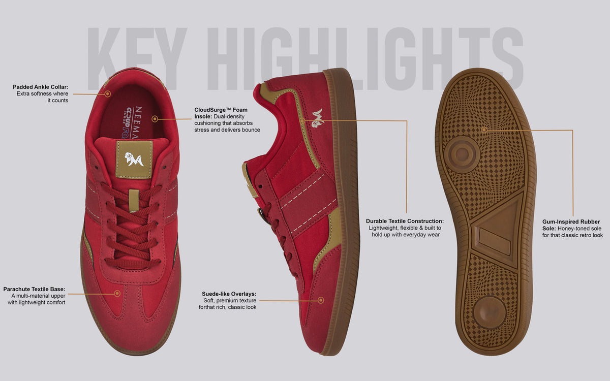 The Retro Collectible For Women : Red