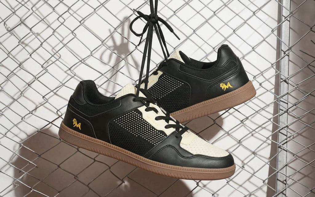The 90s Duo Sneakers for Men : Black Ivory