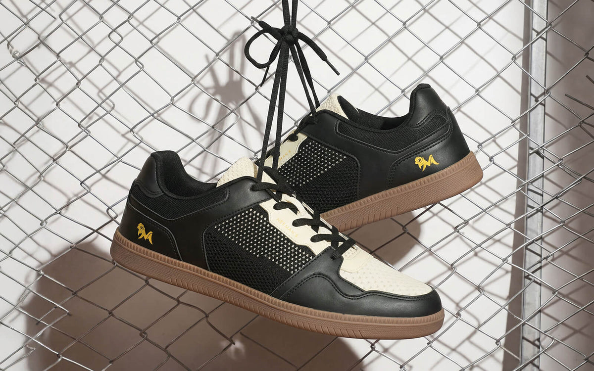 The 90s Duo Sneakers for Men : Black Ivory