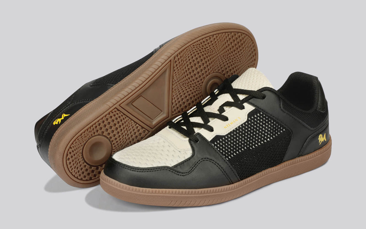 The 90s Duo Sneakers for Men : Black Ivory