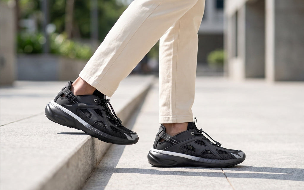 The Sneandals For Men : Black