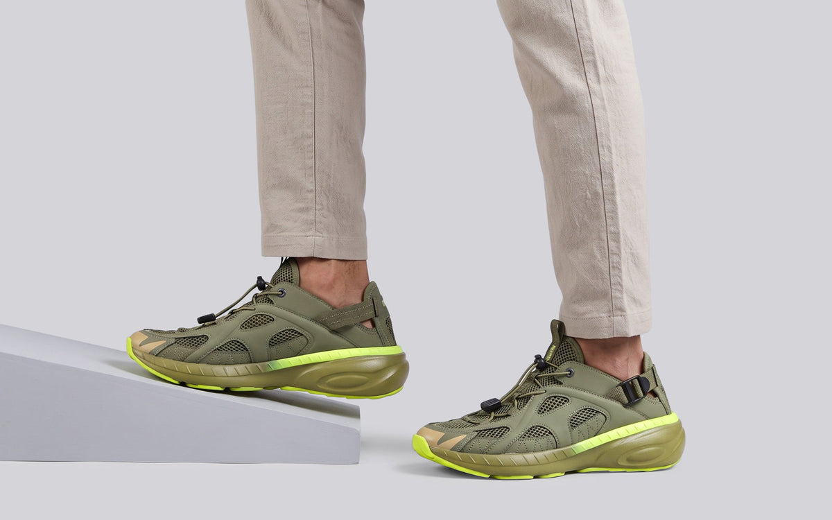 The Sneandals For Men : Olive