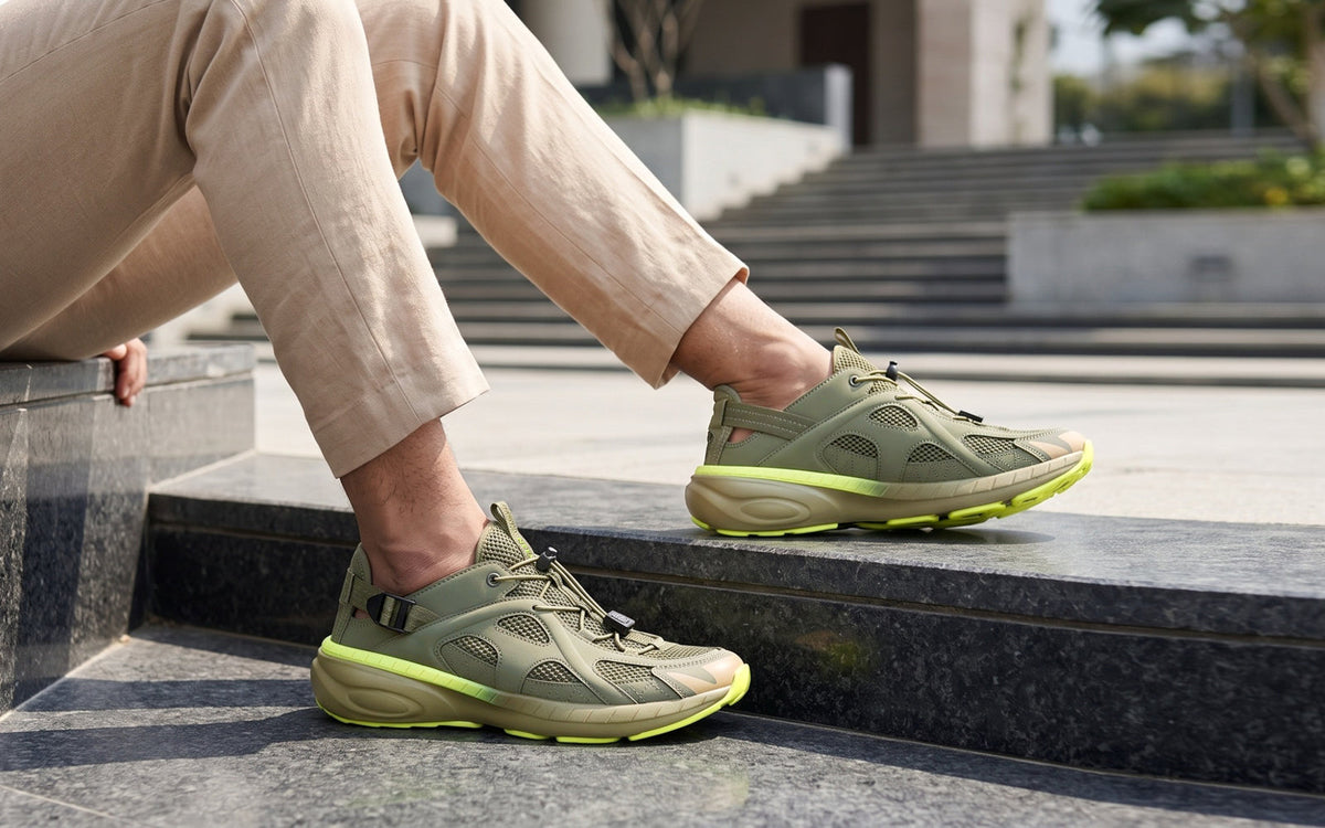The Sneandals For Men : Olive
