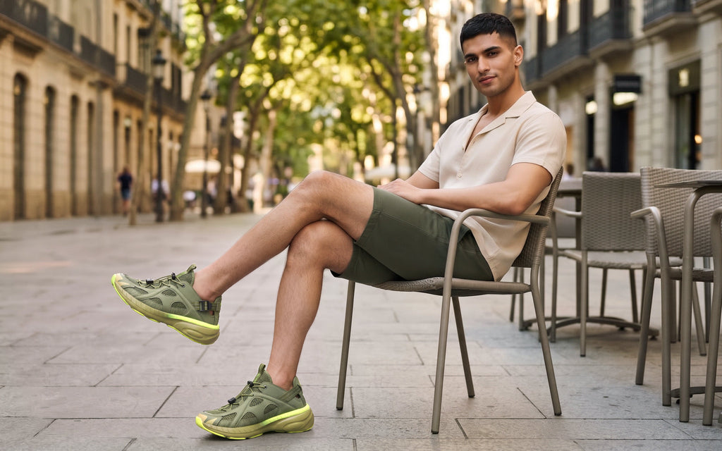 The Sneandals For Men : Olive