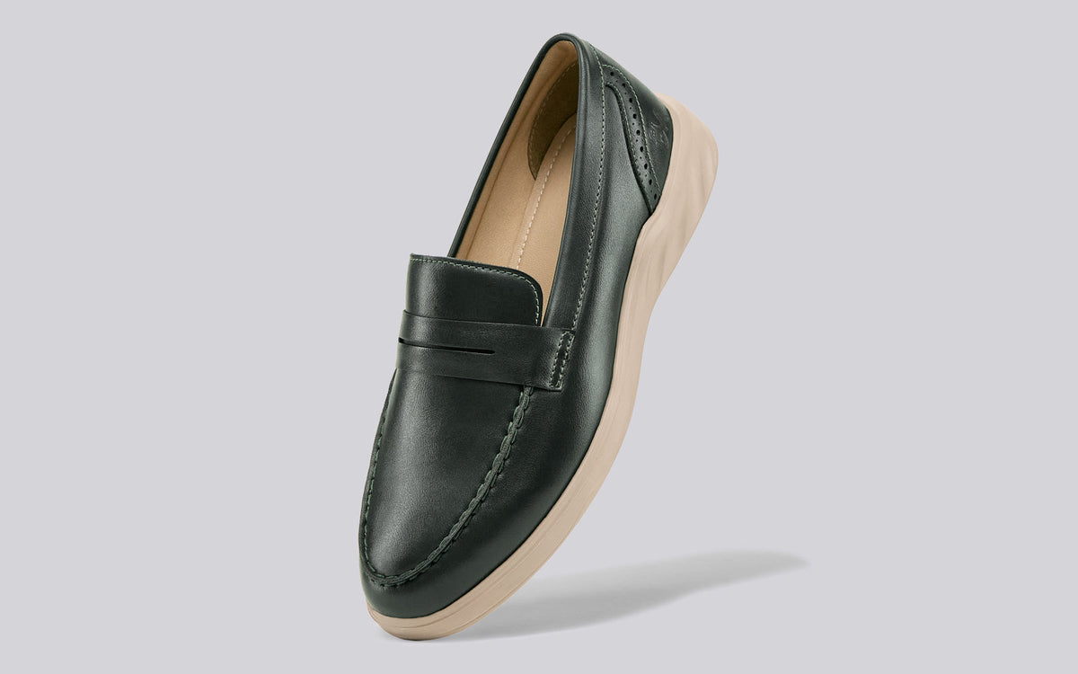 Transition Loafers : Olive
