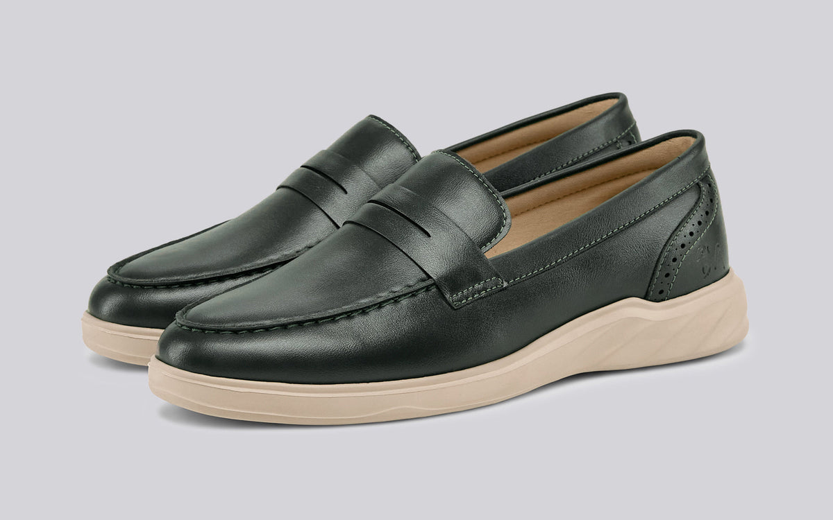 Transition Loafers : Olive