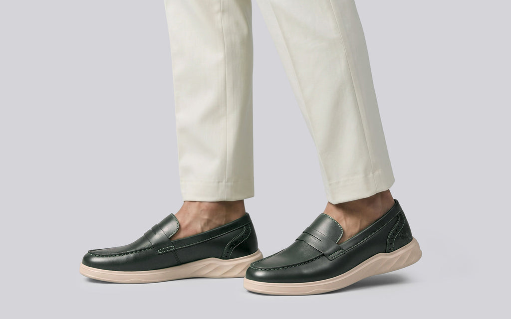Transition Loafers : Olive