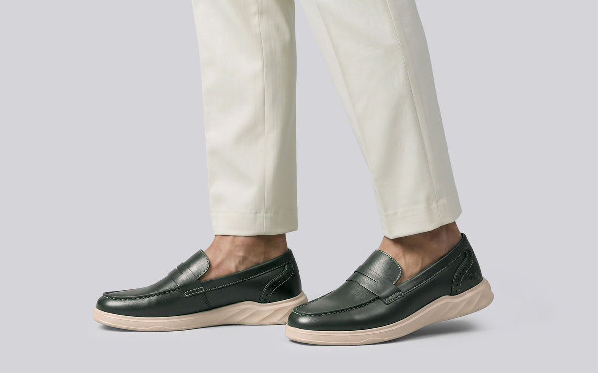 Transition Loafers : Olive