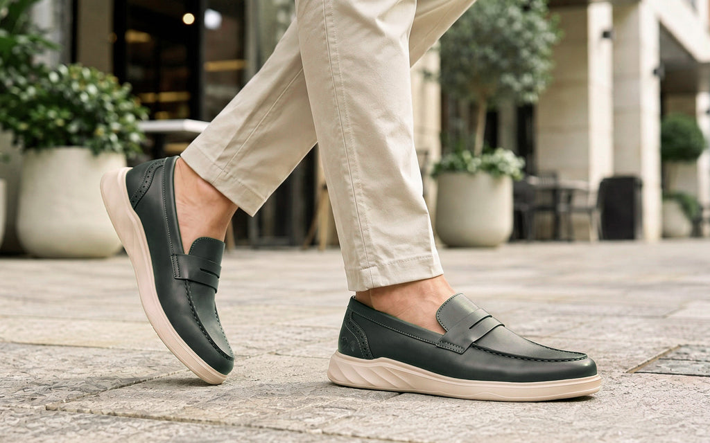Transition Loafers : Olive